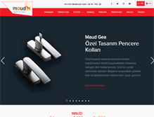 Tablet Screenshot of maud.com.tr